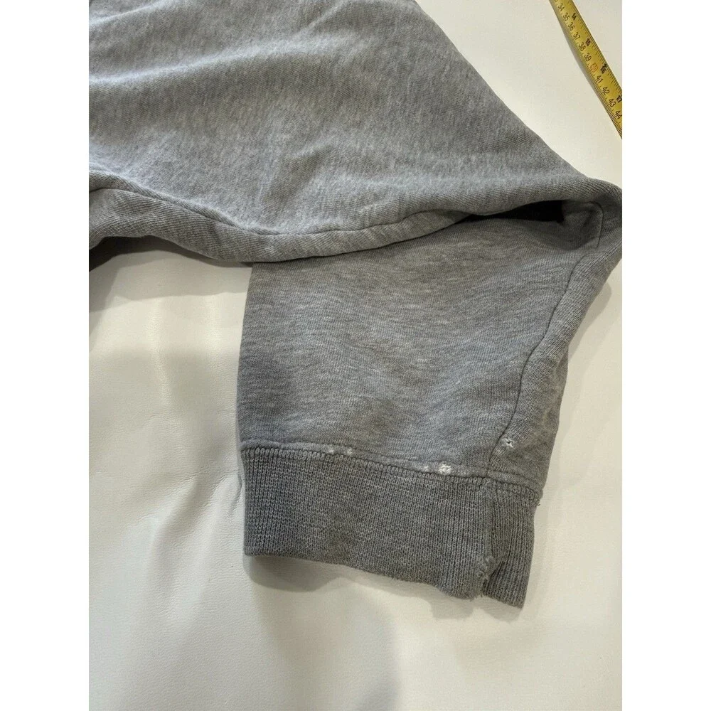 VTG 90s Adidas Equipment Sweatshirt Mens Sz M Gray Mock Neck Fleece EQT